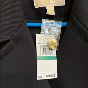 Michael Kors Black Peacoat